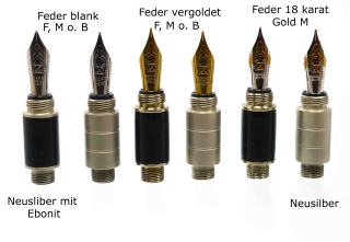 Federn und Griffstück